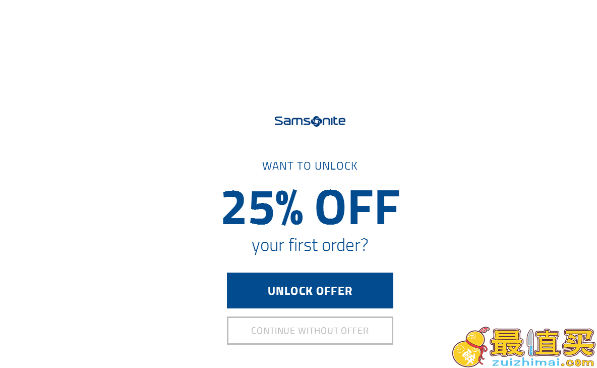 Samsonite优惠码2018-Samsonite 新秀丽美国官网现有精选行李箱包低至额外5折优惠热卖